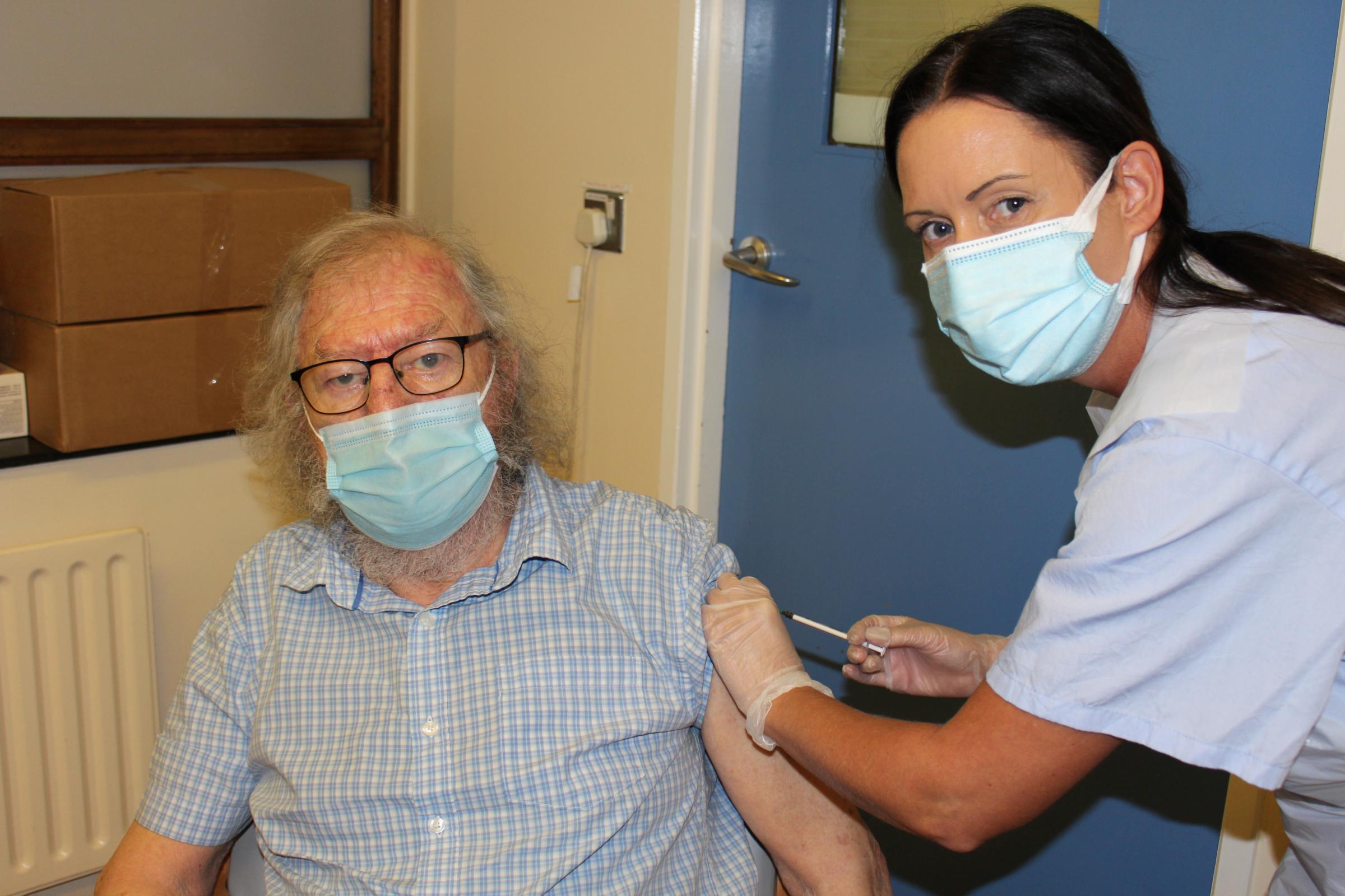 First Covid-19 vaccination begins at Warrington Hospital